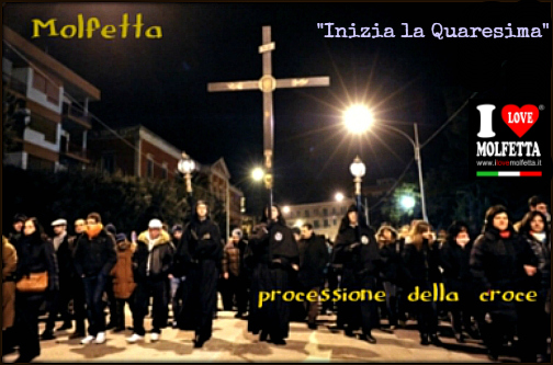 Processione della Croce notturna