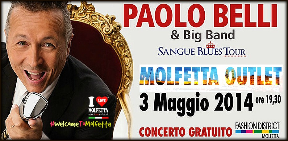 Paolo Belli a Molfetta