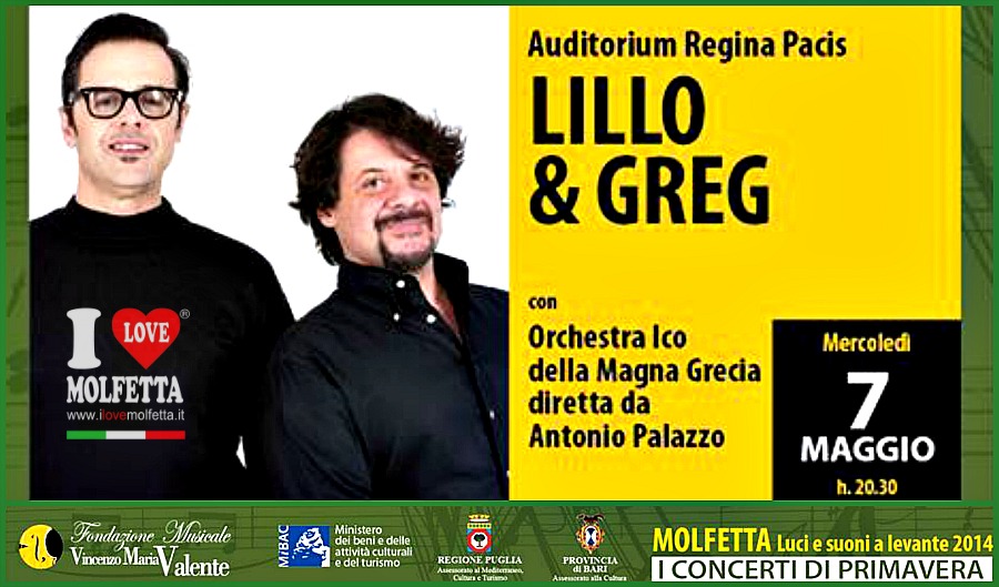 Lillo & Greg a Molfetta