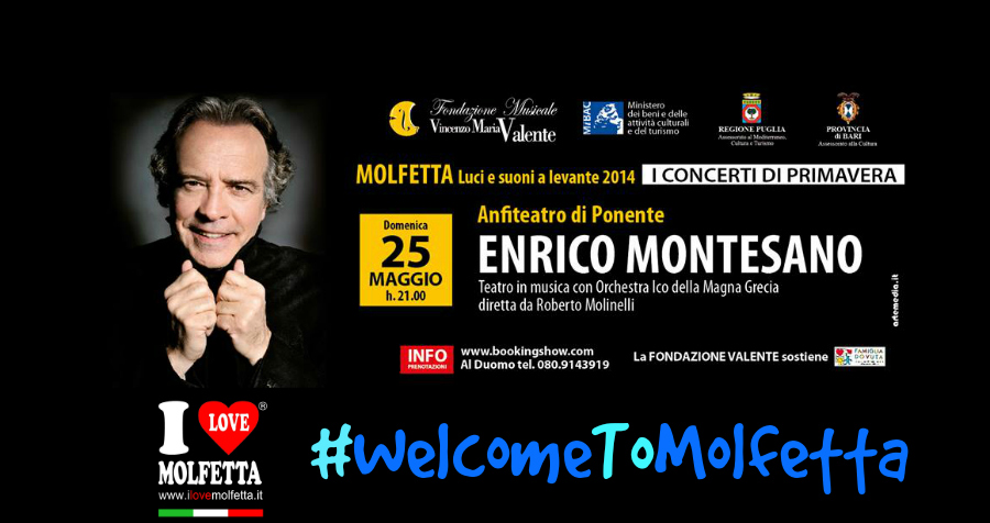 Enrico Montesano a Molfetta