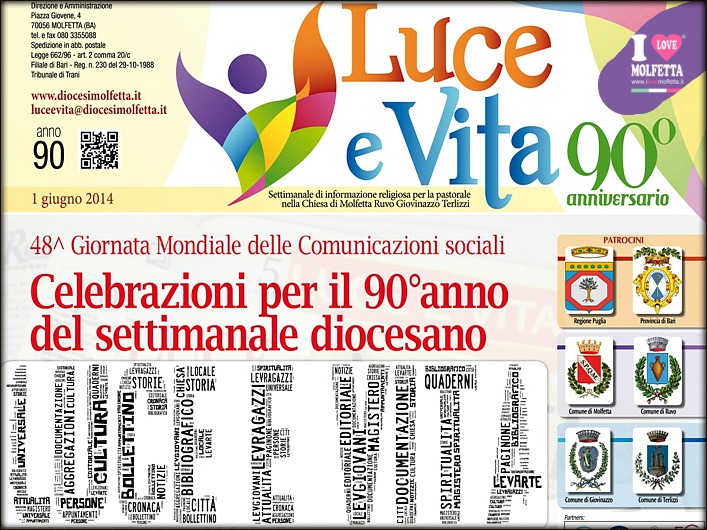 Luce e Vita festeggia 90anni