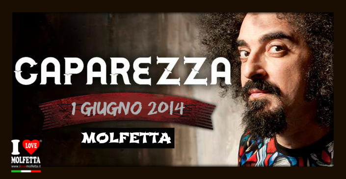 Caparezza incontra i fans a Molfetta