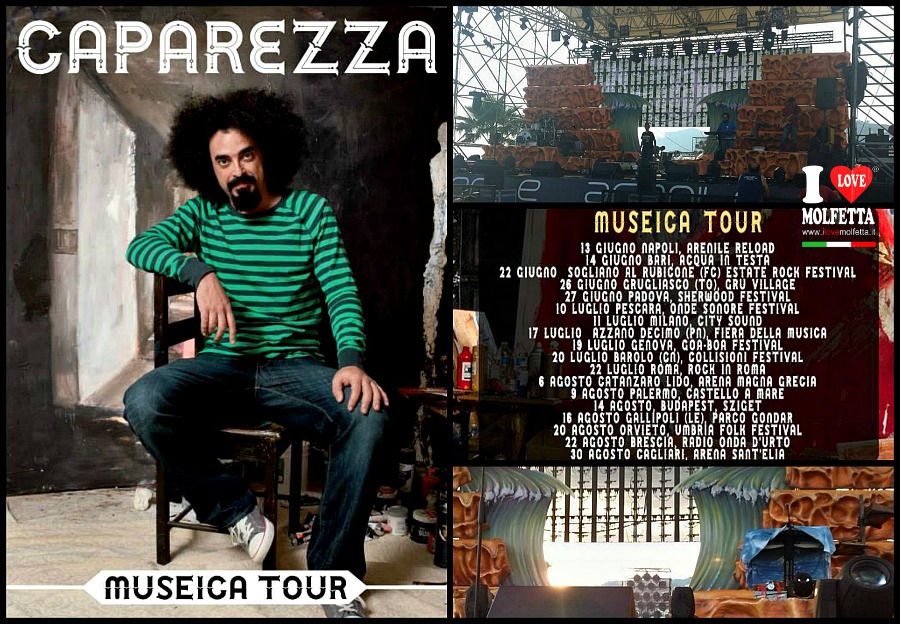 Caparezza in concerto venerdì 20 giugno