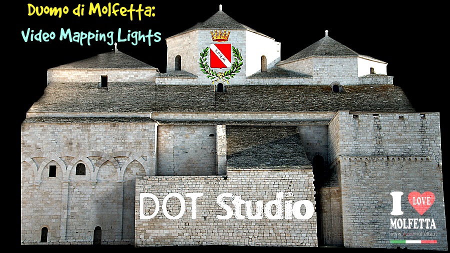 Duomo di Molfetta:  Video Mapping Lights