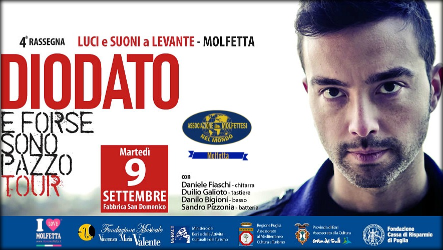 Diodato in concerto a Molfetta