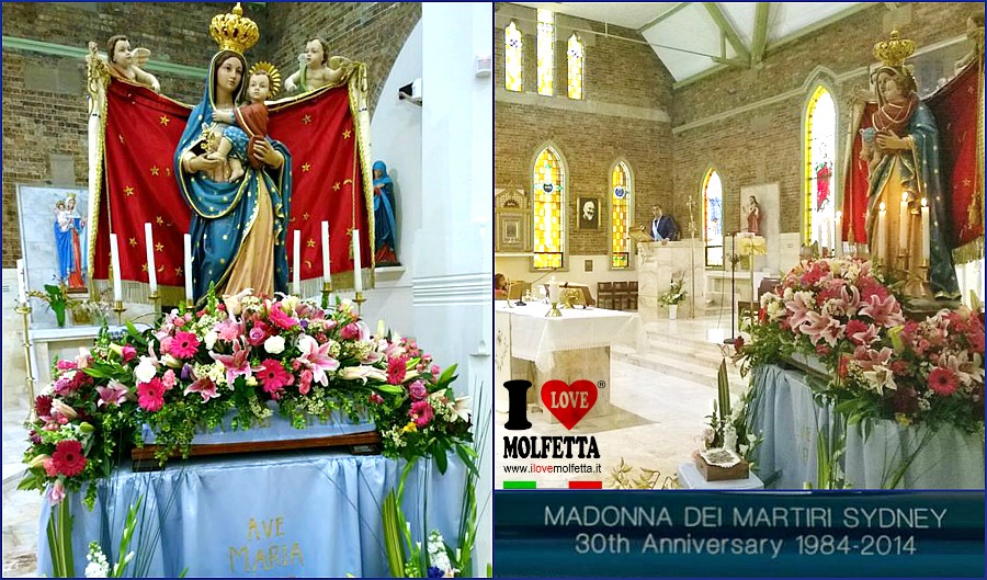 The Madonna dei Martiri to Sidney 30th Anniversary    