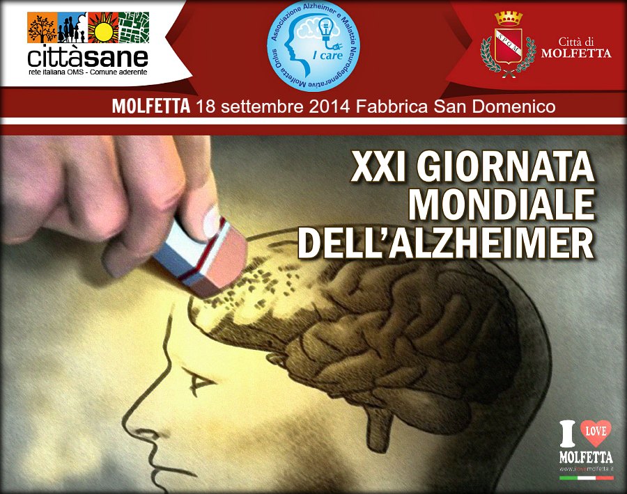 XXI Giornata mondiale dell Alzheimer a Molfetta