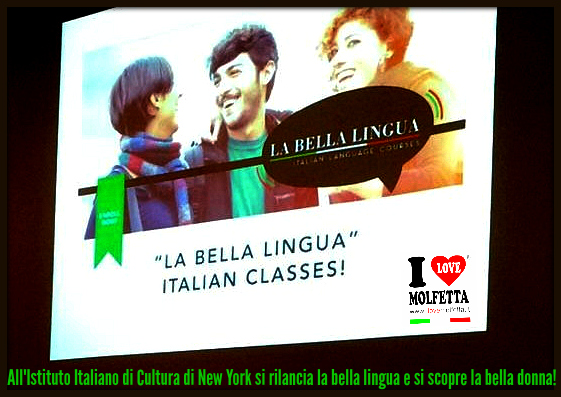 New York: la bella lingua e la bella donna!