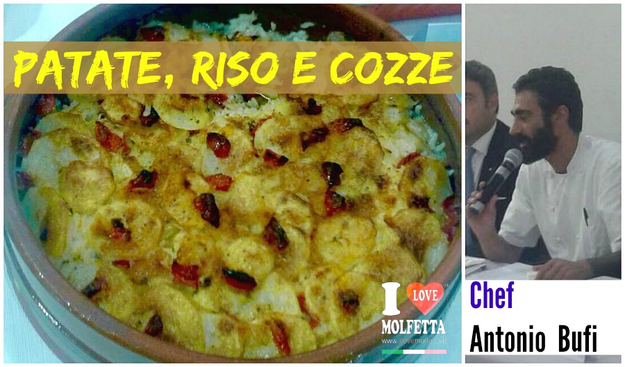 Patate, riso e cozze: la sfida