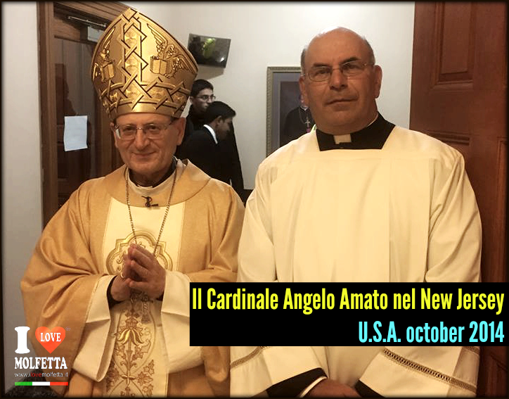 Il Cardinale Angelo Amato nel New Jersey