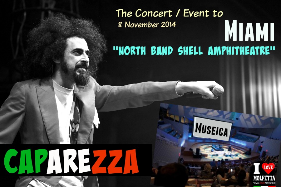 Caparezza to Miami in concert