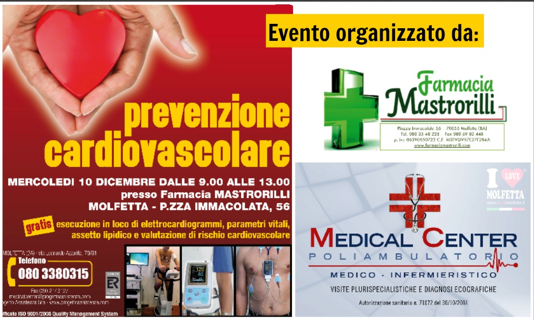 Prevenzione cardiovascolare: visita gratuita