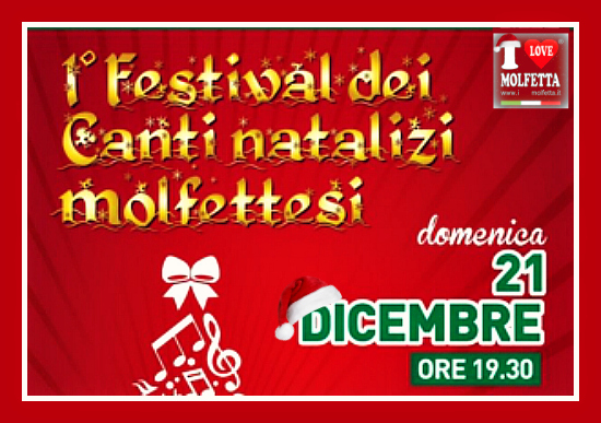 Canti natalizi molfettesi: primo festival