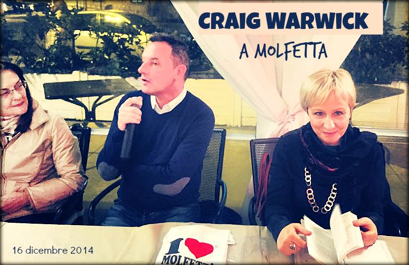 Craig Warwick, l'uomo che parla con gli angeli, a Molfetta