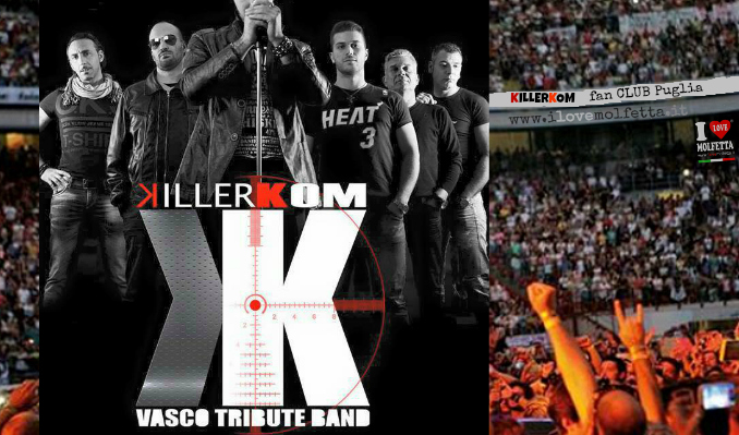 KillerKom la nuova cover band di Vasco Rossi