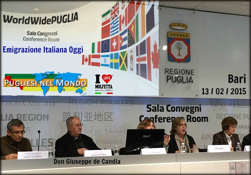 Presentato a Bari il Rapporto Italiani nel Mondo 2014