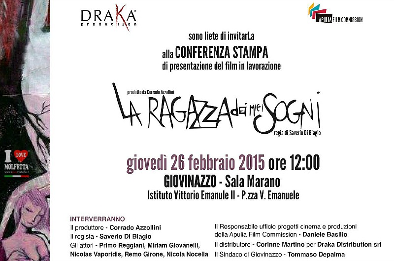 La ragazza dei miei sogni presentazione alla stampa