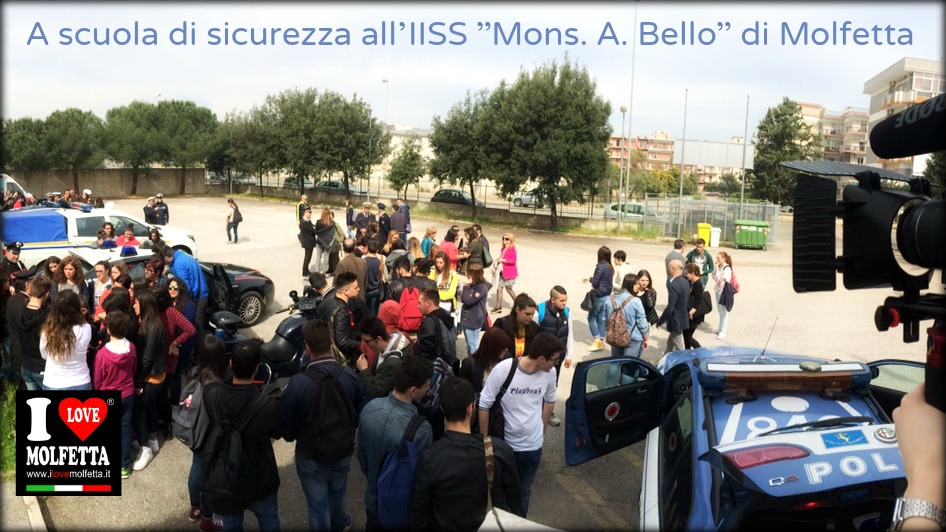 A scuola di sicurezza allIISS Mons. A. Bello di Molfetta