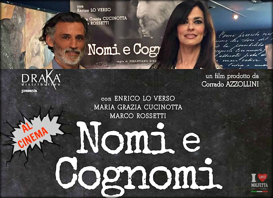 La Cucinotta presenta il film pugliese: Nomi e Cognomi