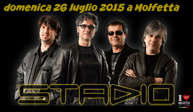 Concerto gratuito degli Stadio a Molfetta