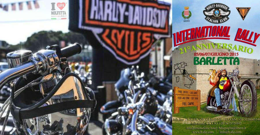 Raduno Harley Davidson in Puglia