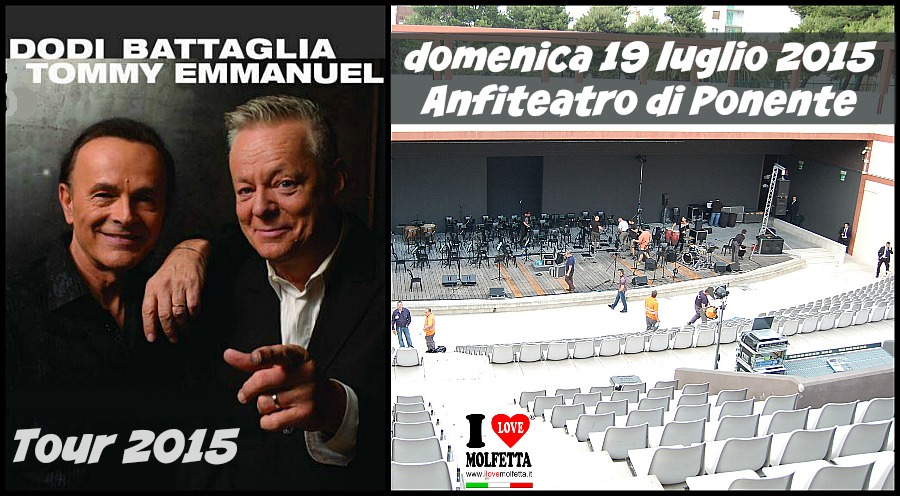 Vinci il backstage con Dodi Battaglia & Tommy Emmanuel