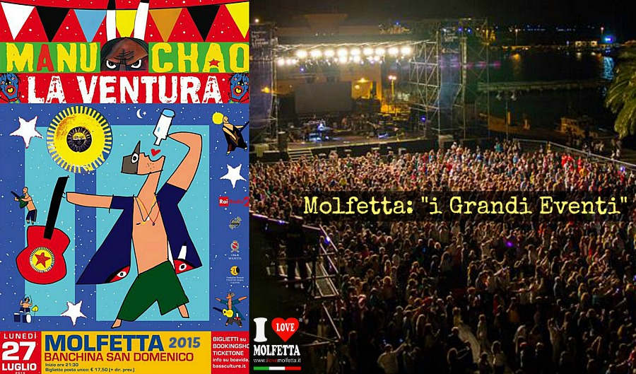 Da Manu Chao a J-Ax, Molfetta ha fatto il botto