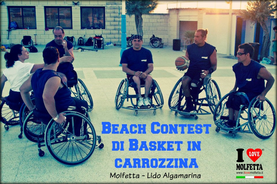 4° Beach Contest Basket in Carrozzina 