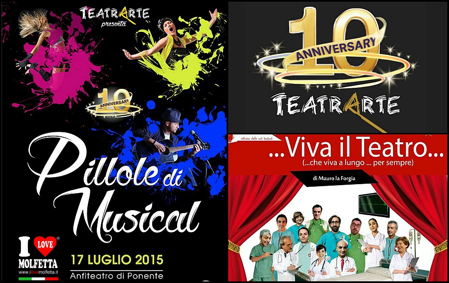 Teatrarte festeggia 10 anni di attività