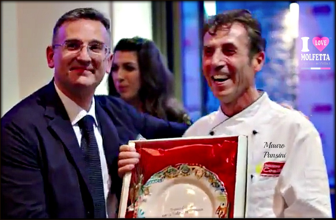 Lo chef molfettese Mauro Pansini premiato a New York