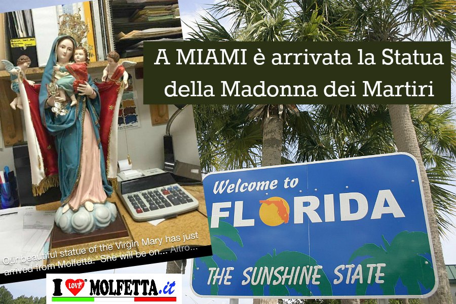 La Madonna dei Martiri a MIAMI in Florida