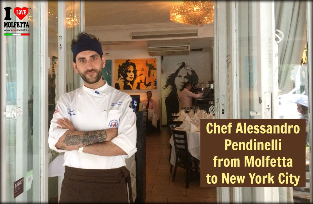 Alessandro Pendinelli, lo chef, da Molfetta a NYC