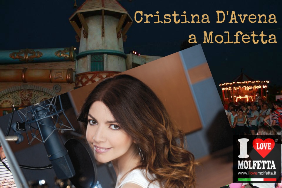 Cristina D'Avena a Molfetta