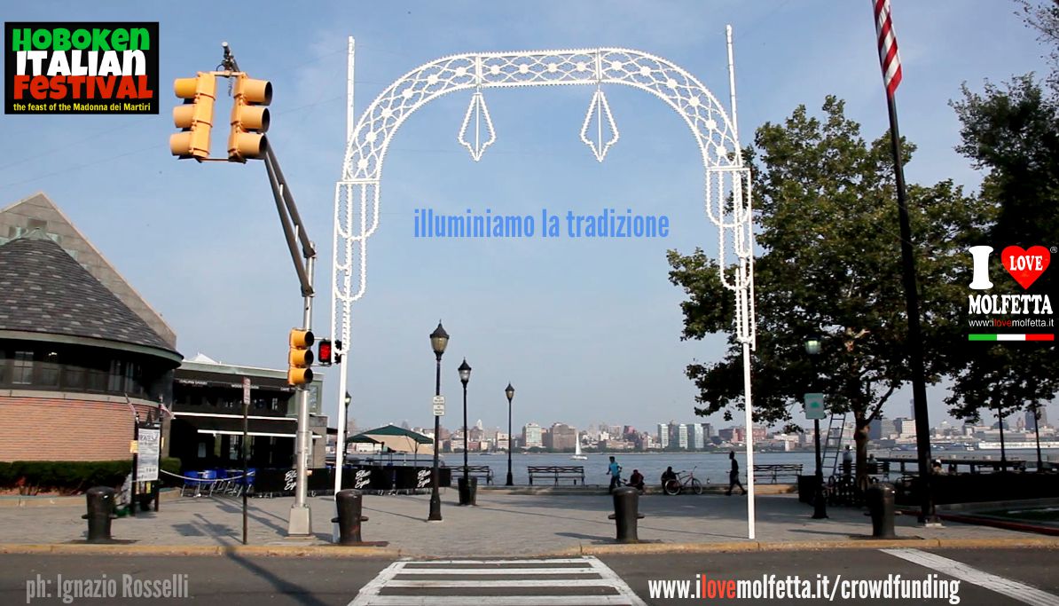 Ad Hoboken c'è profumo di Molfetta: arrivano le luminarie