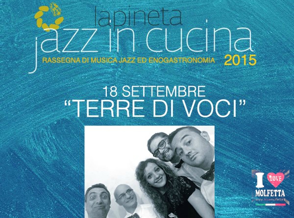 Jazz in Cucina: terre di voci