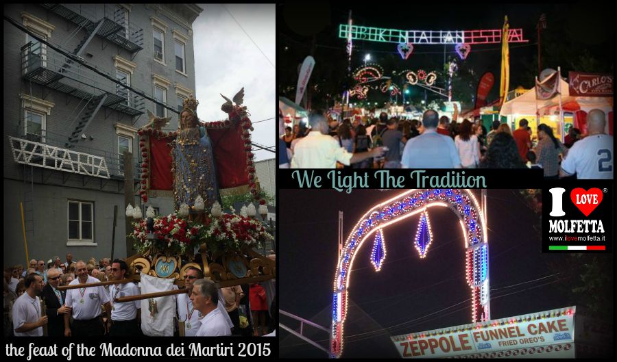 Hoboken: la Madonna, le luminarie, le emozioni, le foto