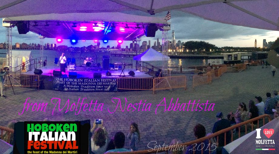 Un sogno realizzato: cantare sul palco dell'Hoboken Italian Festival 