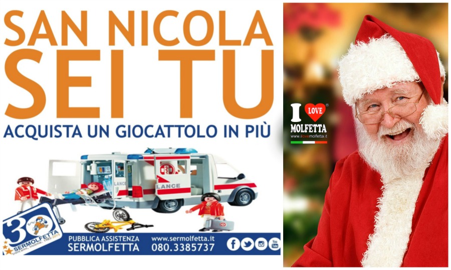 L'iniziativa del #sermolfetta : San Nicola sei tu