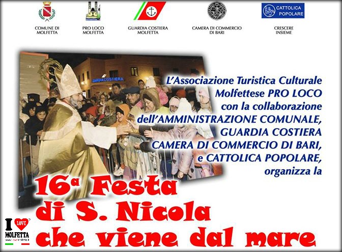 Festa di San Nicola che viene dal Mare