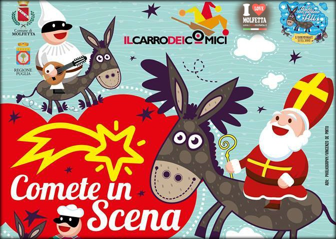 Comete in scena a #Molfetta