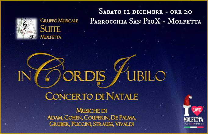 In cordis Jubilo: concerto di Natale