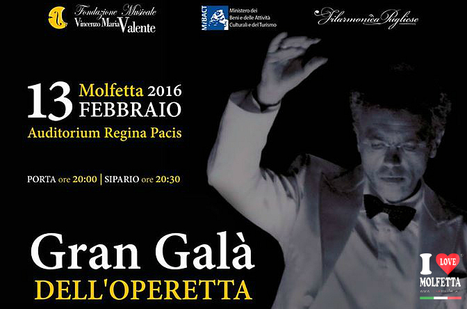 Molfetta: Gran Gal&agrave; dell'Operetta