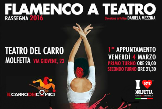 Flamenco in teatro a Molfetta