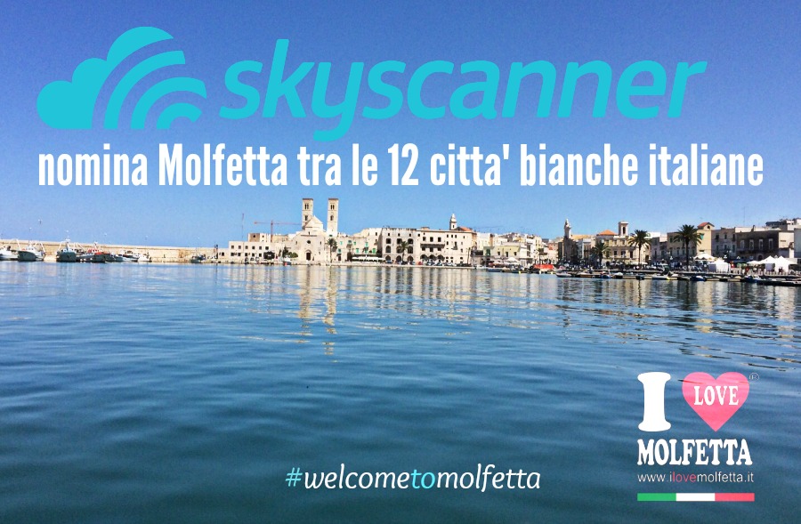 Skyscanner nomina Molfetta tra le 12 citta' bianche 