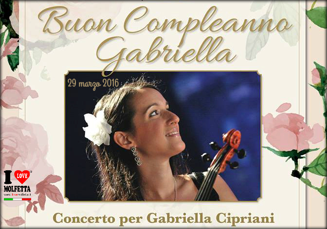 Concerto: Buon Compleanno Gabriella 2016