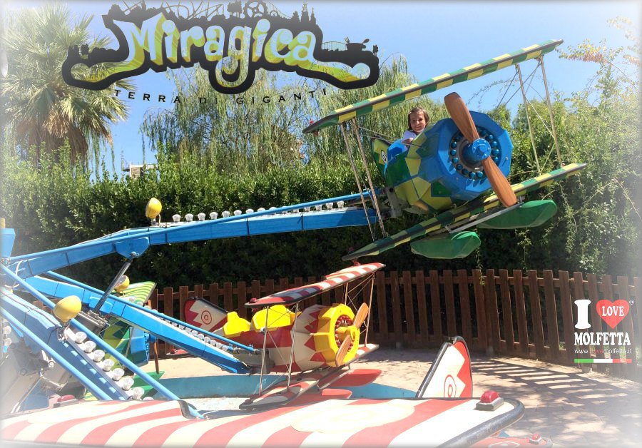 Miragica, il parco divertimenti a Molfetta, apre alla grande 