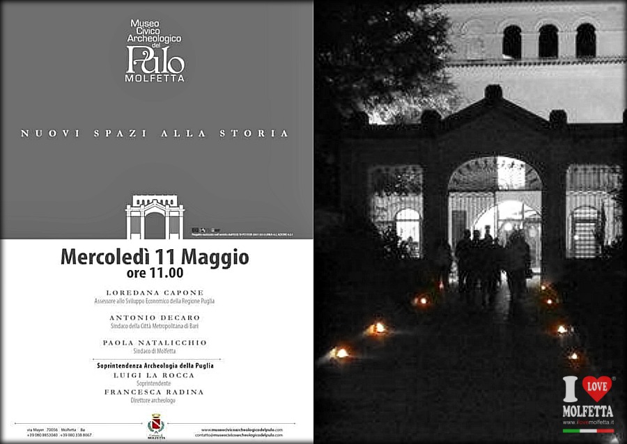 A Molfetta nuovi spazi all'archeologia