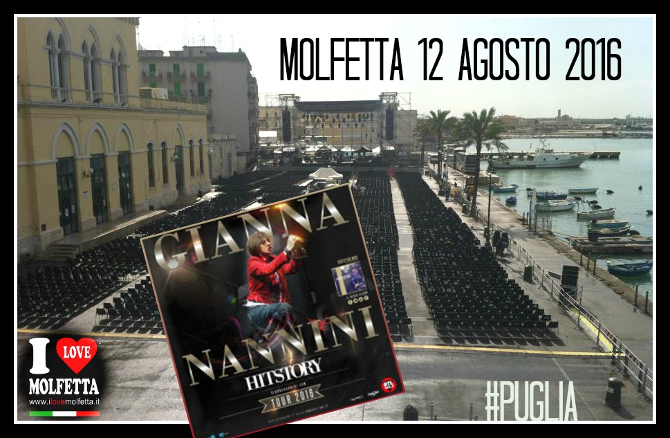 Gianna Nannini a Molfetta: Hitstory Tour 2016