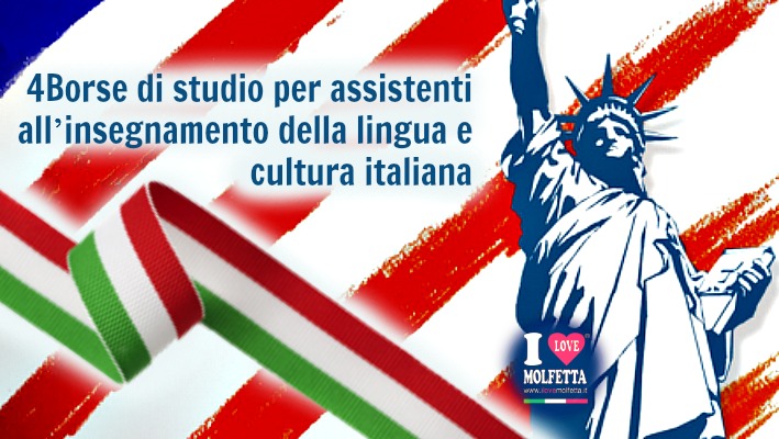 Concorso per 4borse di studio per l'insegnamento della lingua e cultura italiana negli USA