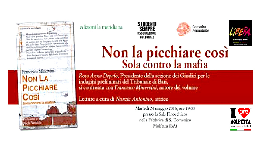 Sola contro la mafia: il libro